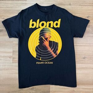 Frank Ocean Blond Men’s Small Black T Shirt R&B Album Cover Official Merch